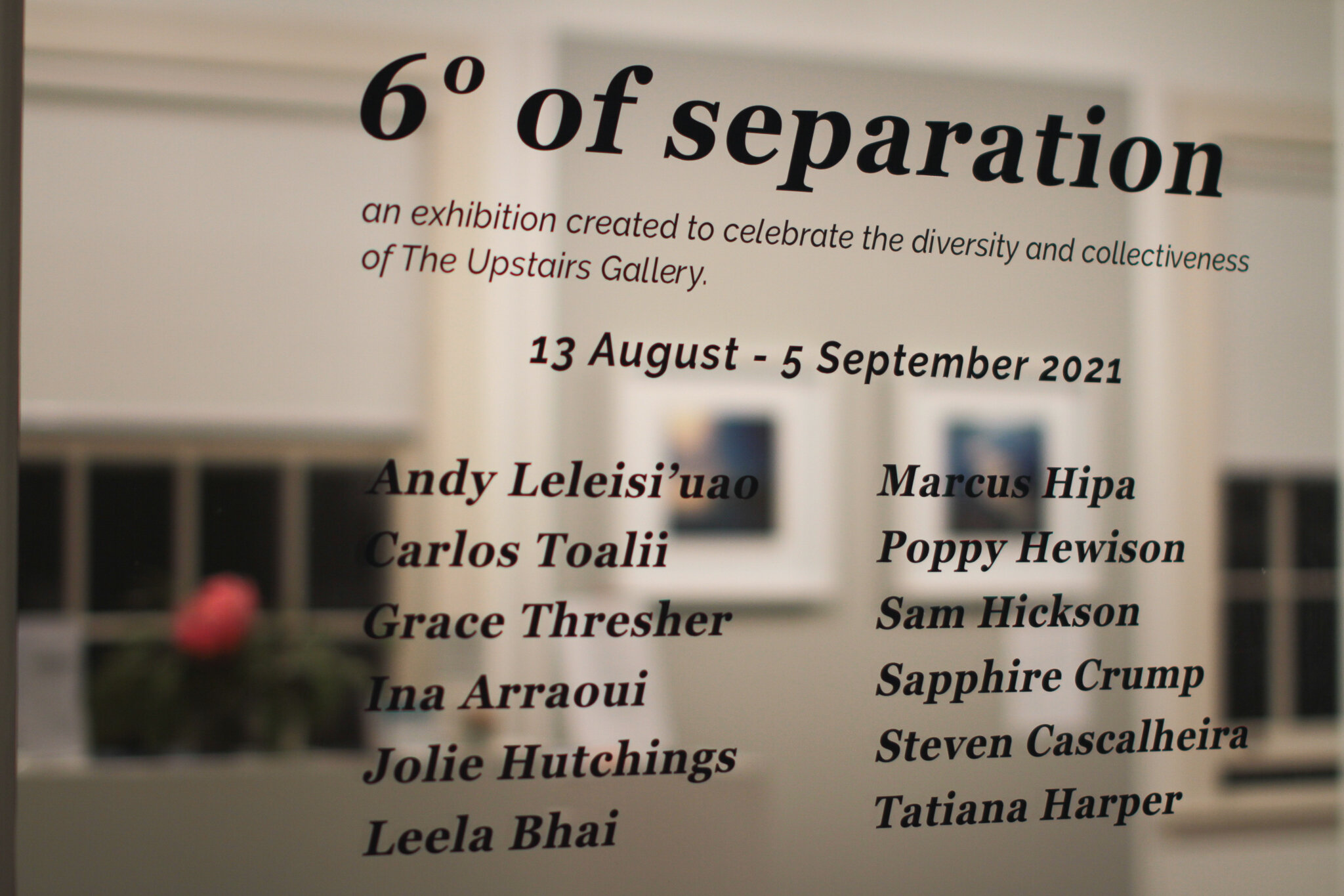 6° of separation exhibition
