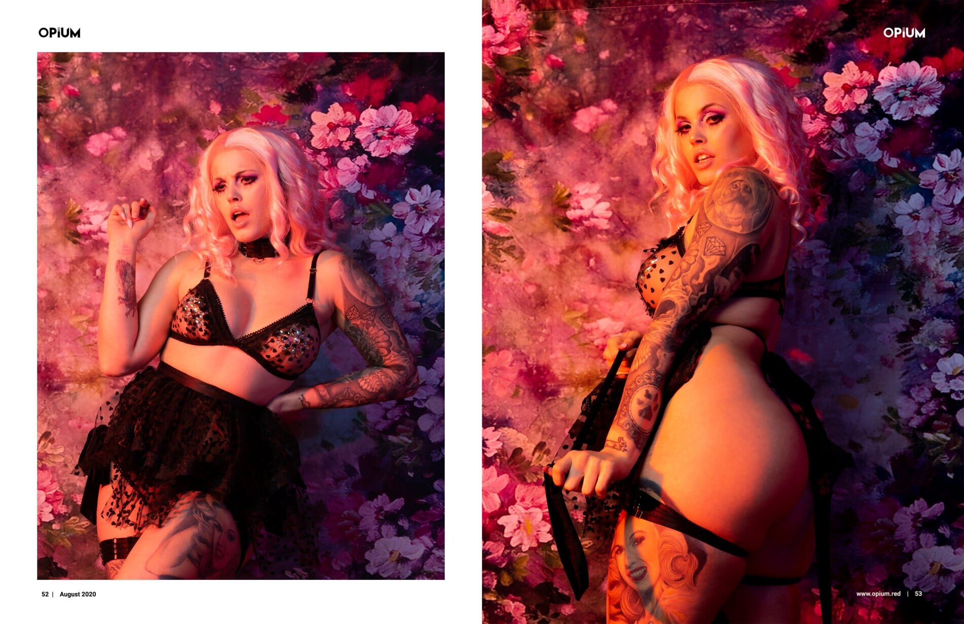 Opium Red Magazine - August