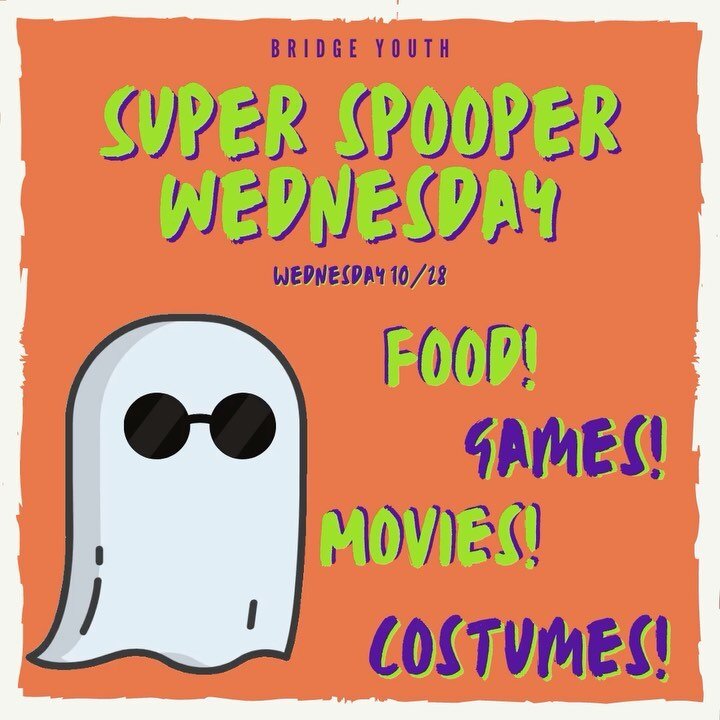 Slow down there buckaroo - this ain&rsquo;t your normal Wednesday! 🤠👢🖐🏽

Come hang with us for some food, games, and fun! (Not to mention, of course, some candy.) 🎃🍬🍭