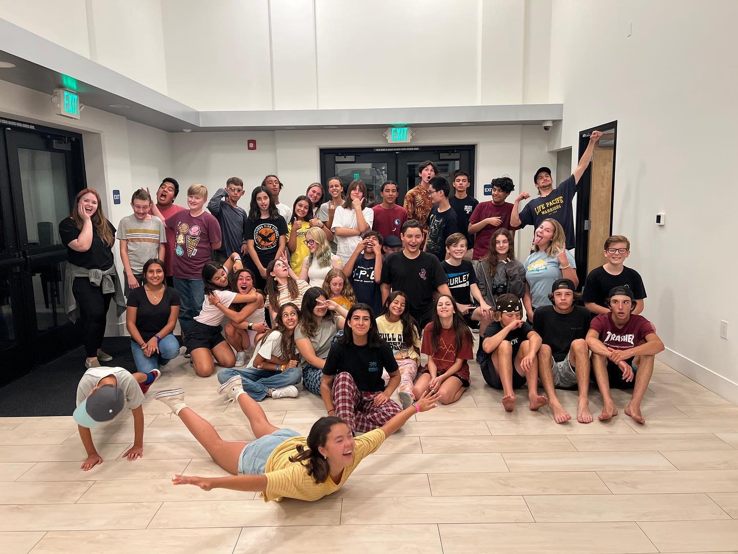 The Lock In was a beautiful success! So much fun, so much food, games, and SUUGGGAAAARRR
To the Parents of those who came: How soon, after you picked them up, did they fall asleep? And for how long?? 

Special thanks to those who volunteered to help 