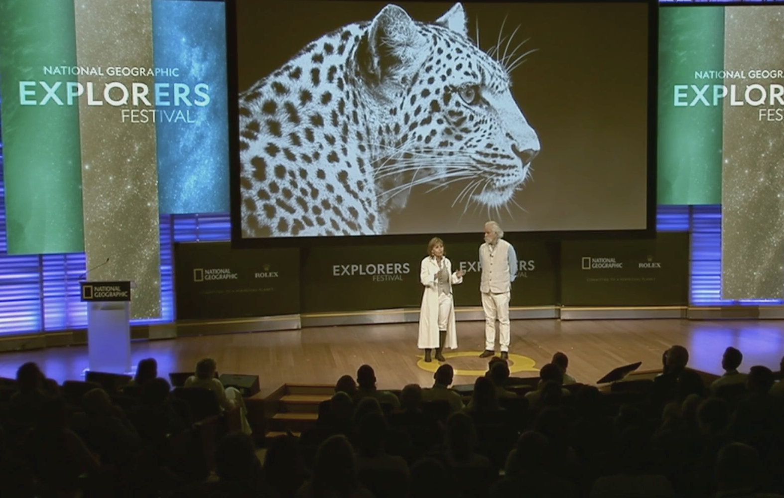 Dereck & Beverly Joubert at Explorers Fest 2022