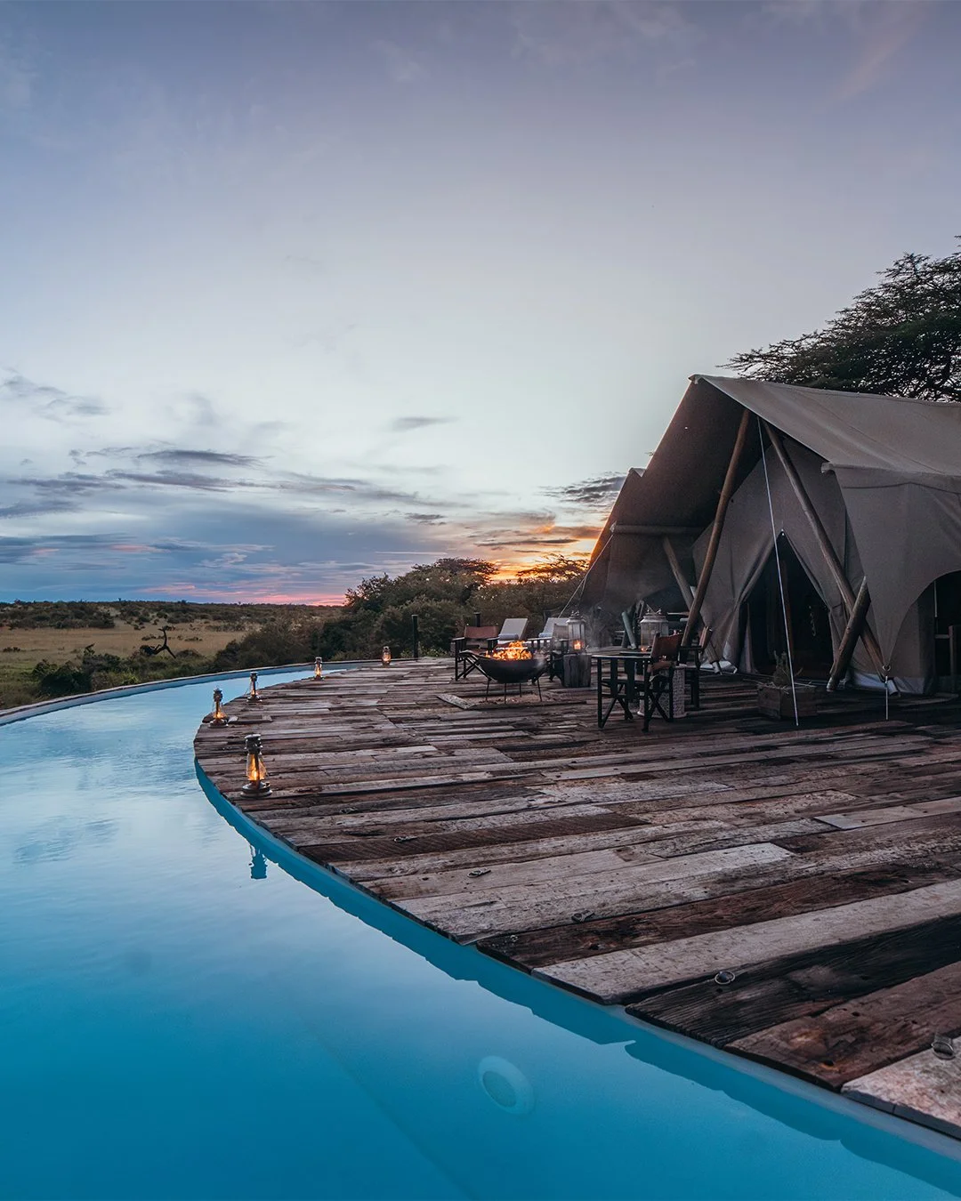 Sambuk Suite | Luxury in the treetops of Mara Nyika 
“A safari is about creating a story, an ideal dream, where we see a leopard or a lioness and cubs each time we visit. This camp is where no one else will see our lights or canvas. Live, thin