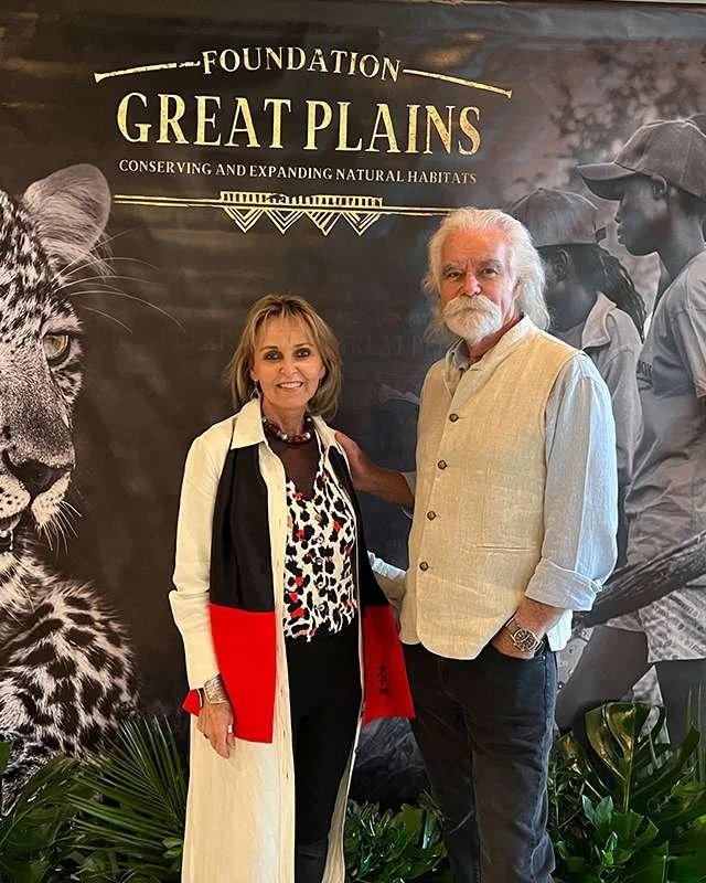 There&rsquo;s something truly moving about standing before a room of people who care, who truly see Africa&rsquo;s wildlife and feel its fate as deeply as we do. Thank you to @theaddison for hosting 'A Night in the Wild' and giving us the chance to s