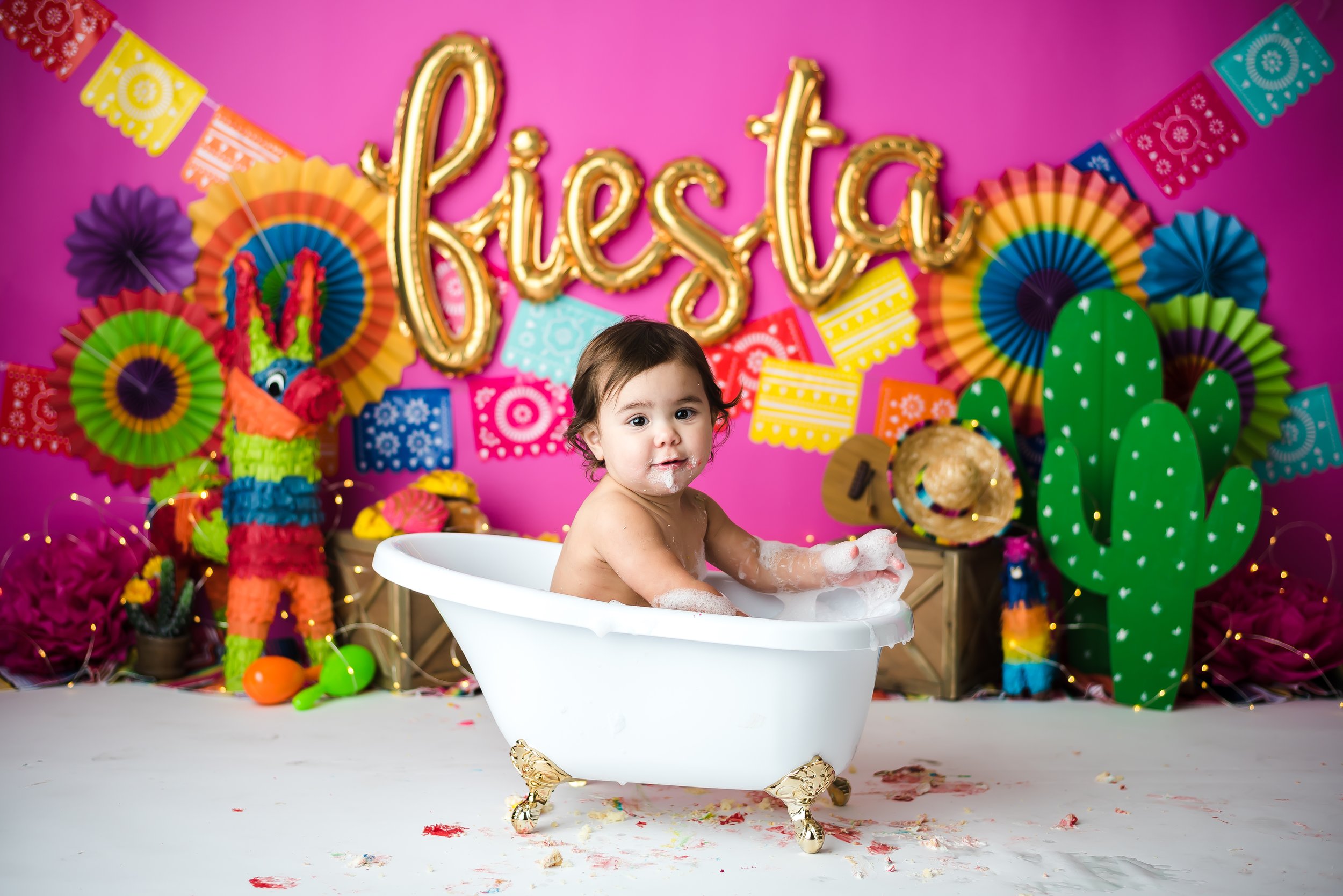 Denton Cake Smash Session Photographer