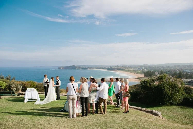Mona Vale Headland Wedding Ceremony