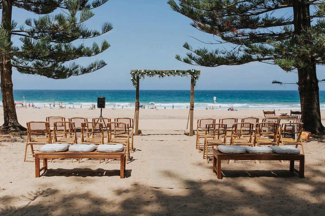 Whale Beach Wedding Ceremony