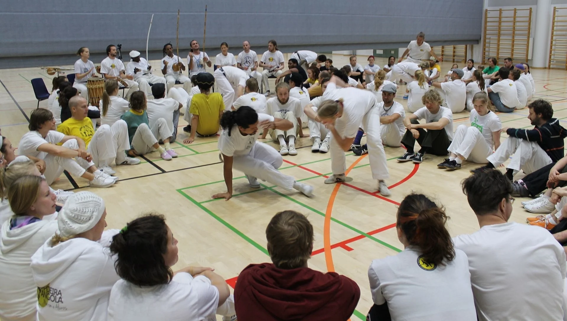 Workshop with Mestre Joao Grande in June 2014, Helsinki, Finland.