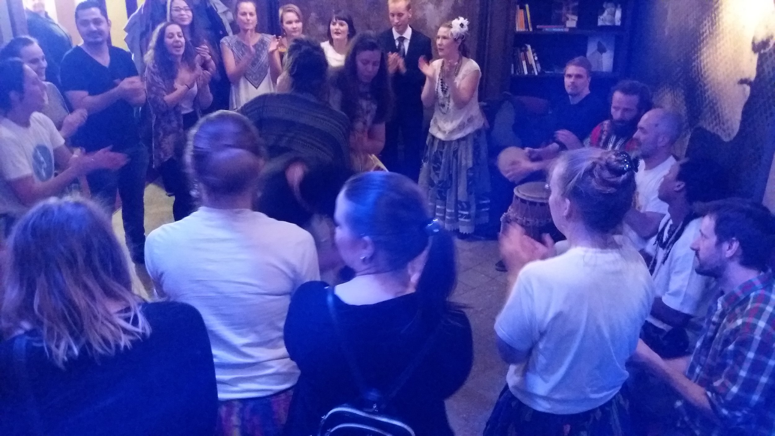 Samba de roda in the Noite do Forró, 18.2.2017, Lavaklubi Helsinki. 