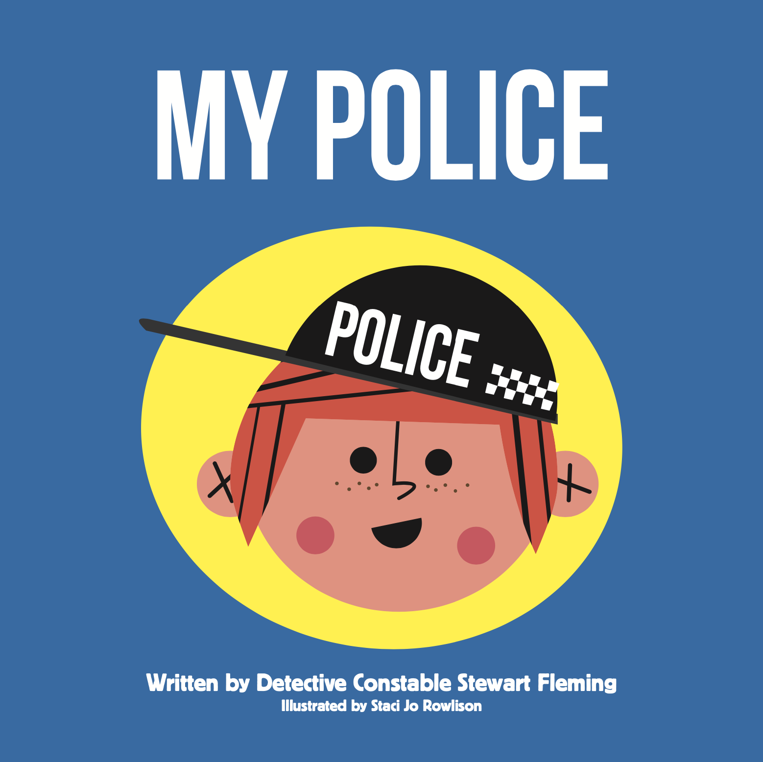 My Police Children's book Illustration