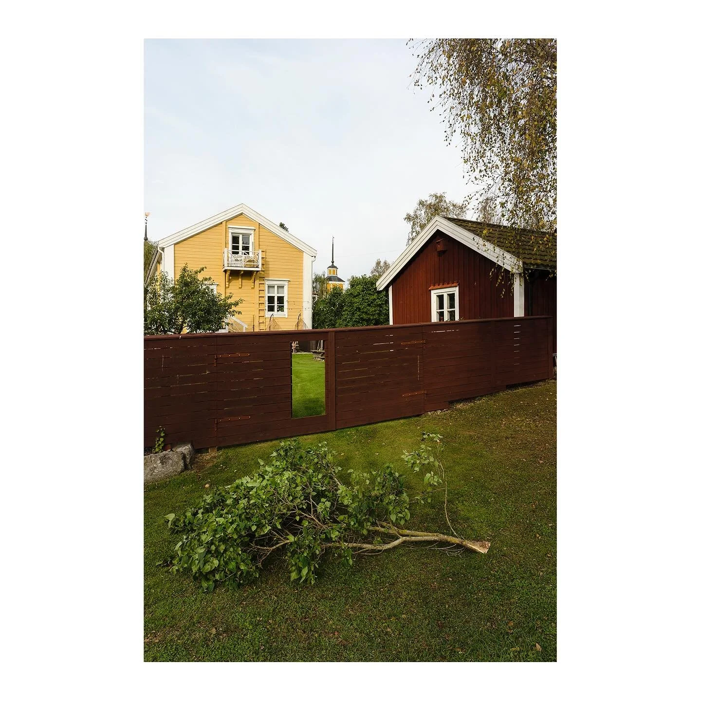 #nykarleby #garden #autumn #lightandshadow #light #shadowhunters #composition #photographer #photographylover #outofservicemag #architecturephotography #palepalmcollection #fromstreetswithlove #woofermagazine #erodedstreet #finearephotographer&nbsp;#