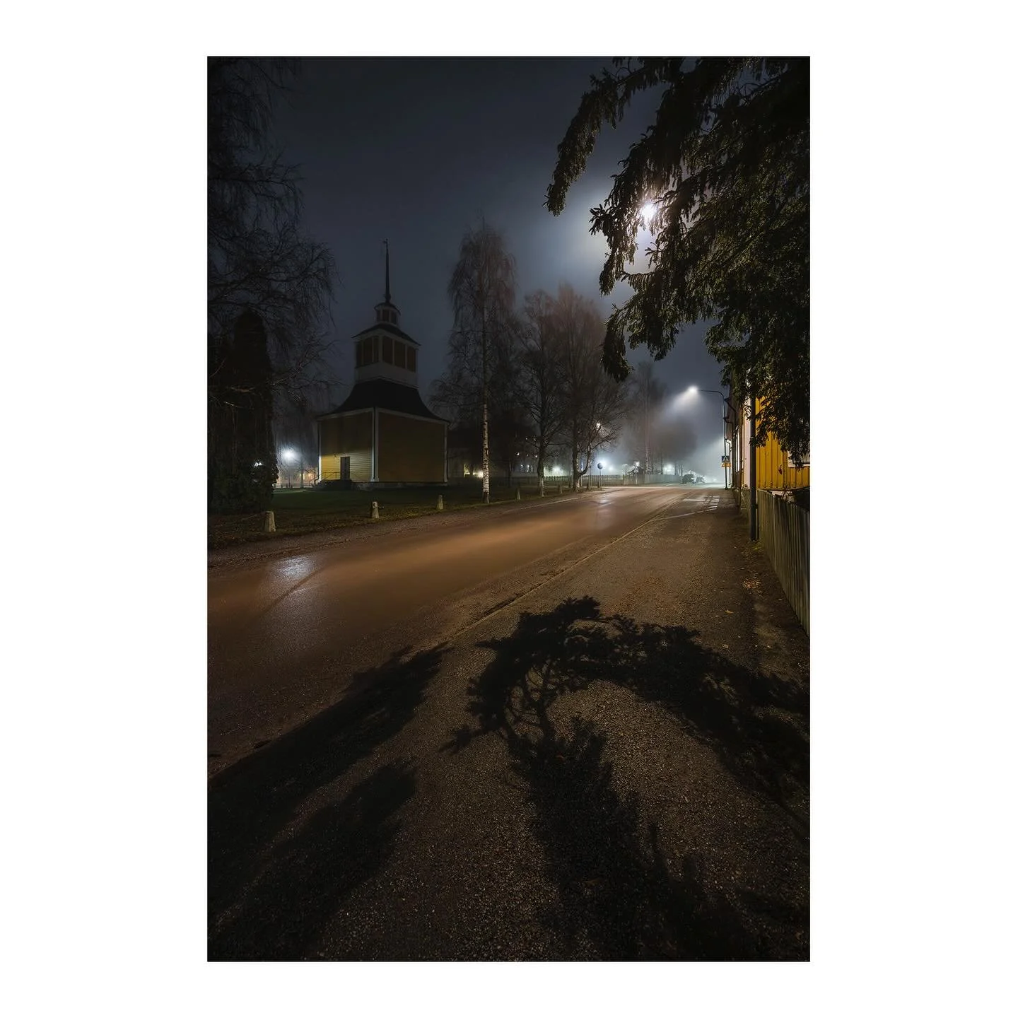 #night #december #wet