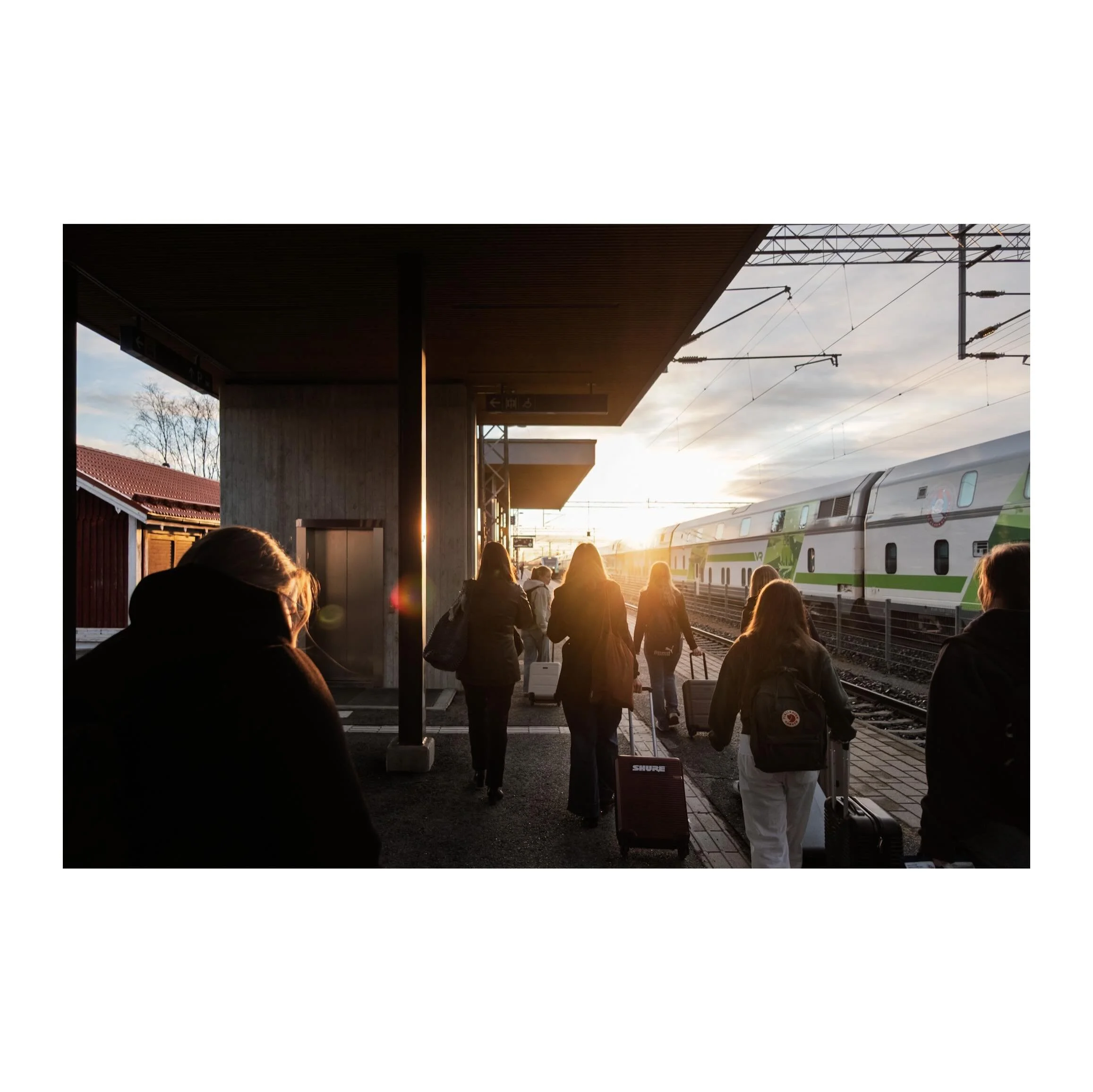 #morning #trainstation #sunshine
