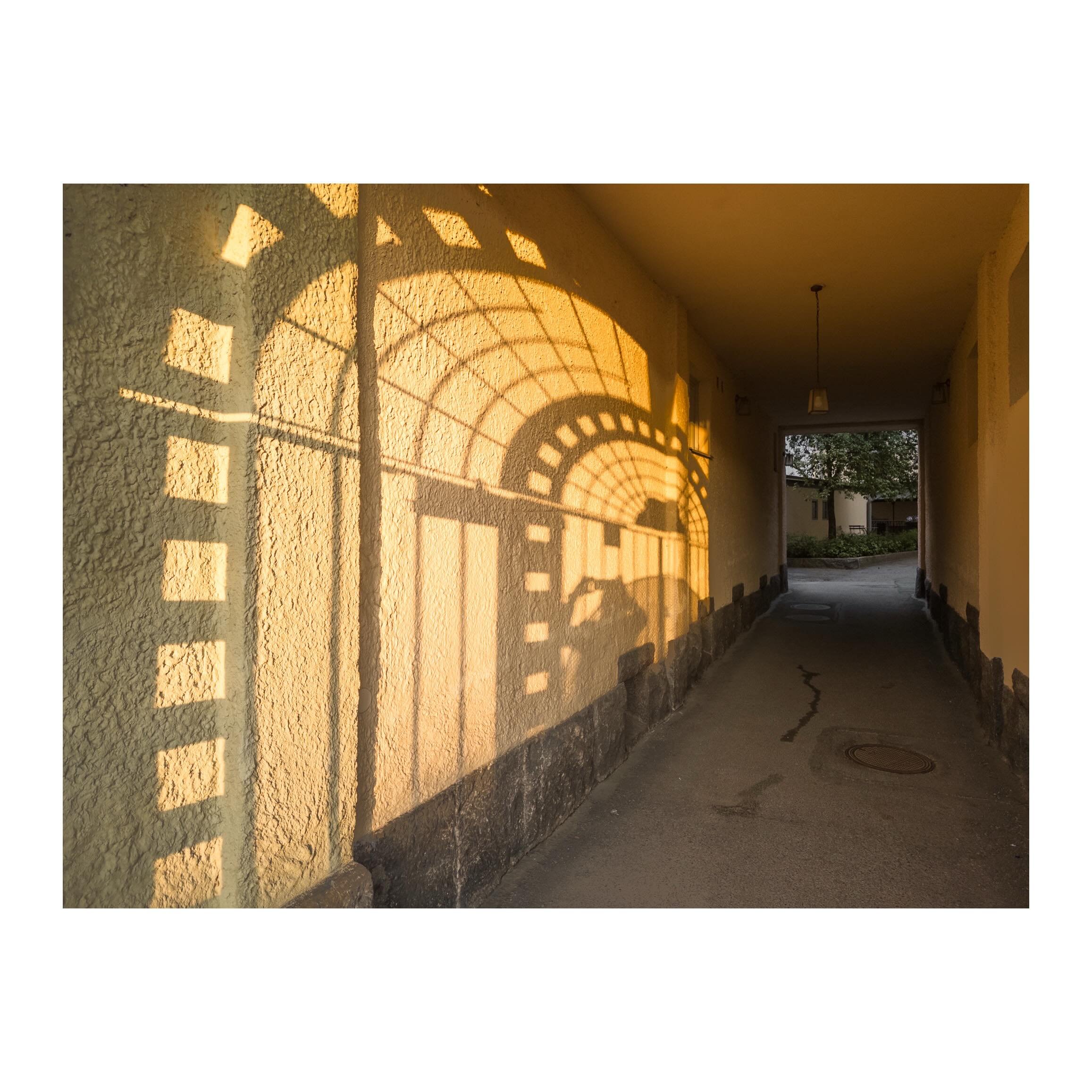#pattern #shadow #sunset