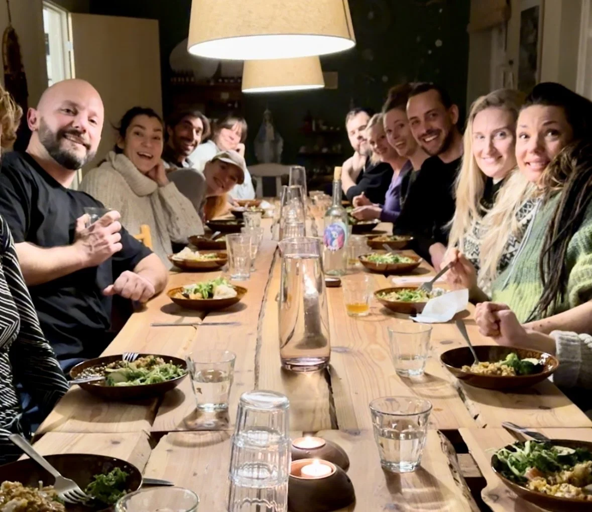 Community Dinner & Yoga With Nicolai & Sarah Emilie