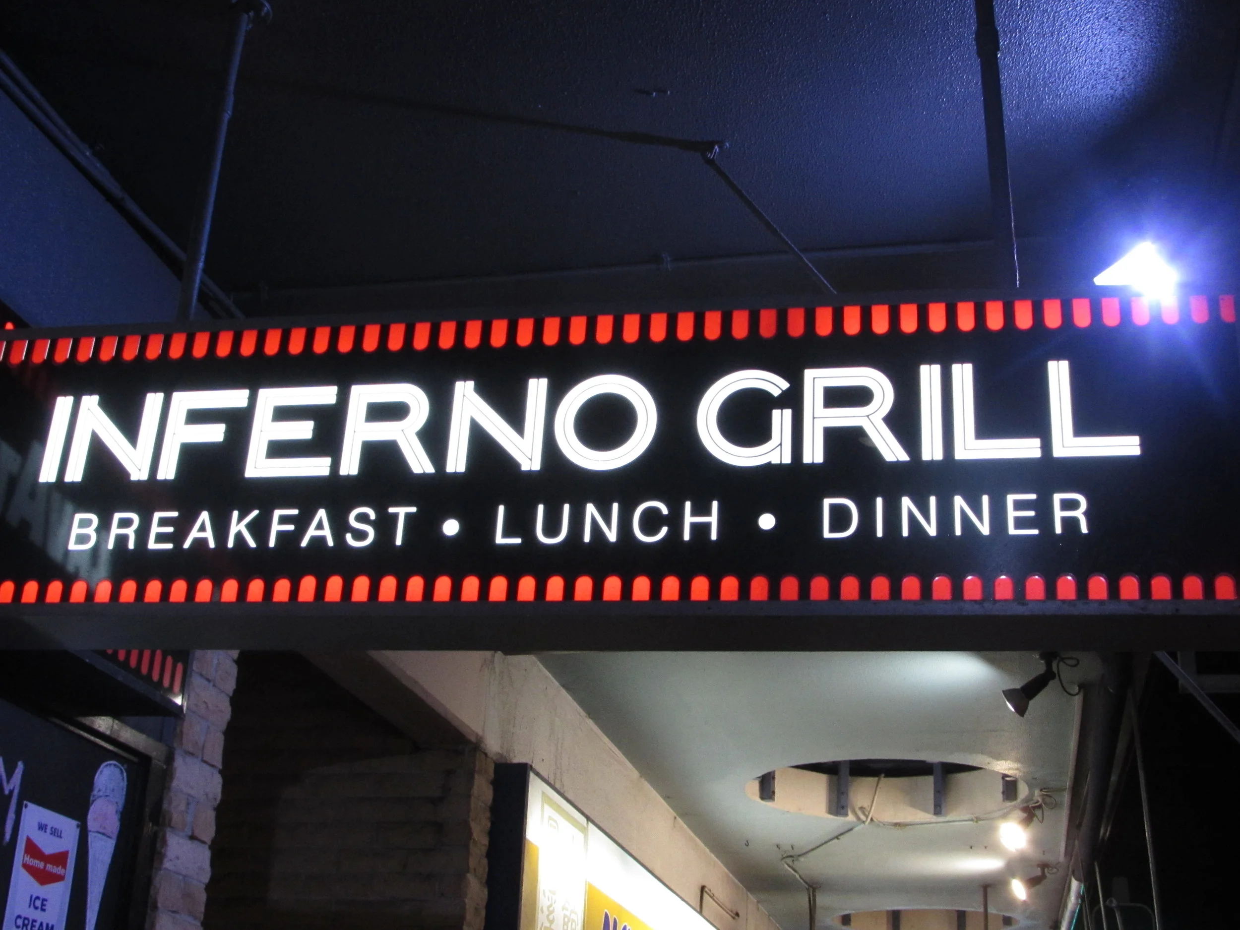 INFERNO GRILL AND CAFE MAROUBRA, SYDNEY — Sir and M'lady Dine Out