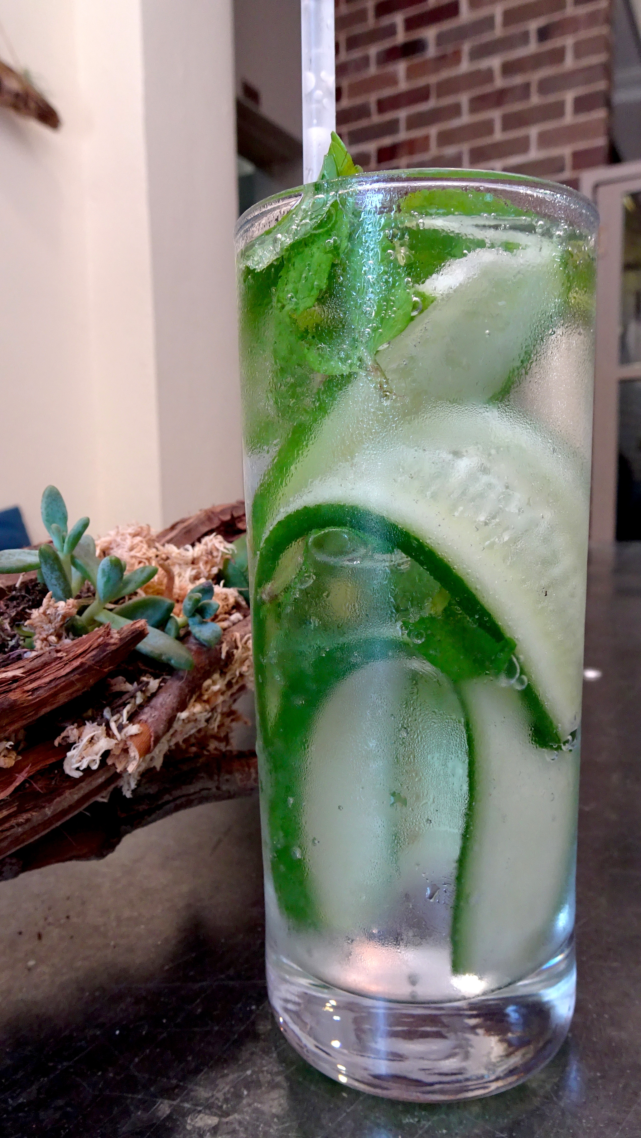 Cafe Kentaro Surry Hills Sydney Cucumber Soda