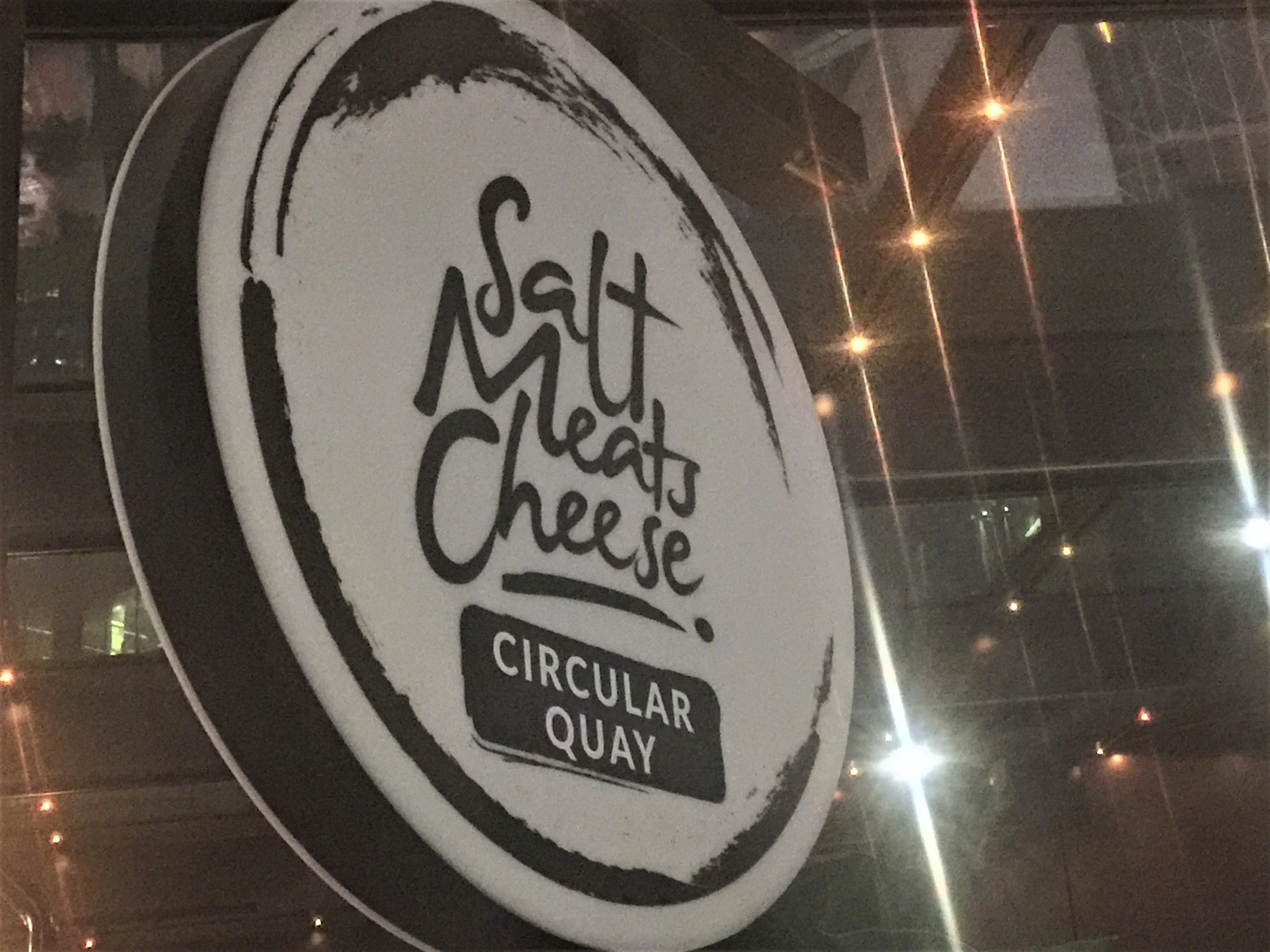 SALT MEATS CHEESE CIRCULAR QUAY, SYDNEY — Sir and M'lady Dine Out