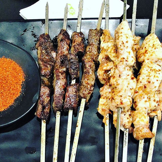 Can&rsquo;t decide between the beef or chicken skewers? Then have both at The Restaurant Chinese Skewers BBQ in Ashfield Sydney #bbq #beef #chicken #chinese #skewers #restaurant #dinner #sirandmladyinvited #delicious #tasty #ashfield #sydneyfood #syd