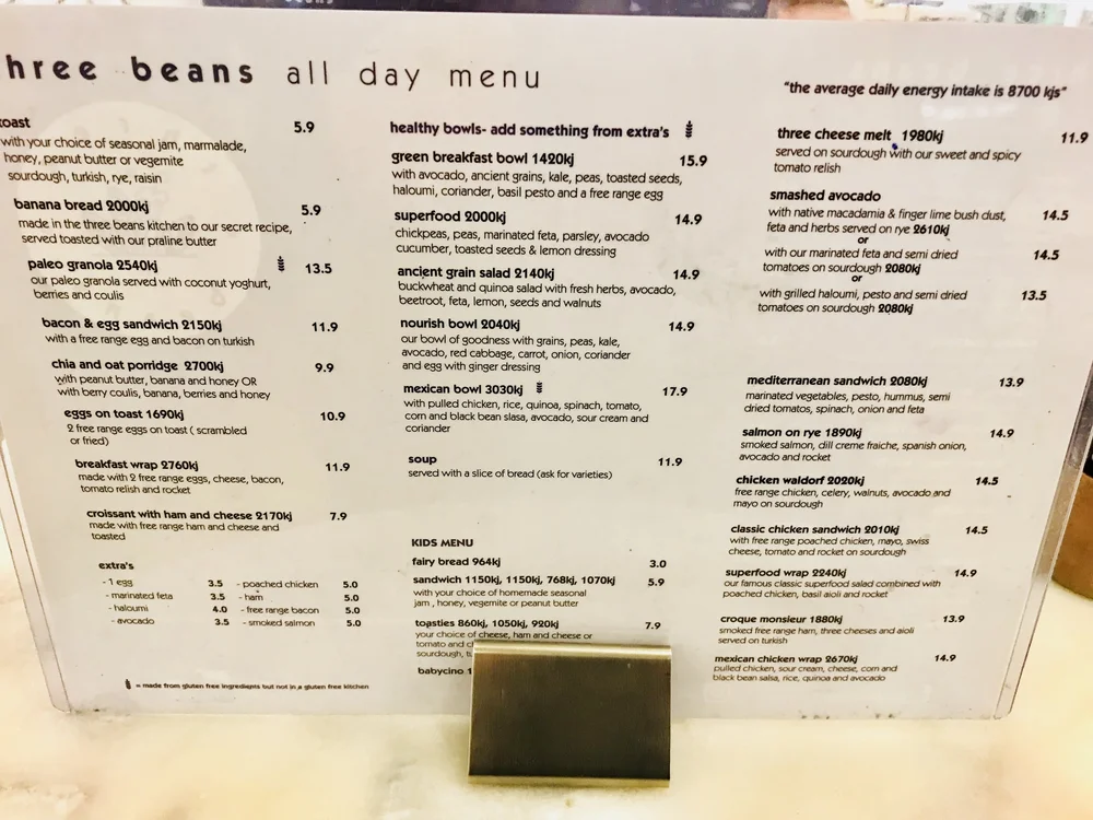 Three Beans Chatswood Chase Sydney Sir And M Lady Dine Out Sydney Food Blog