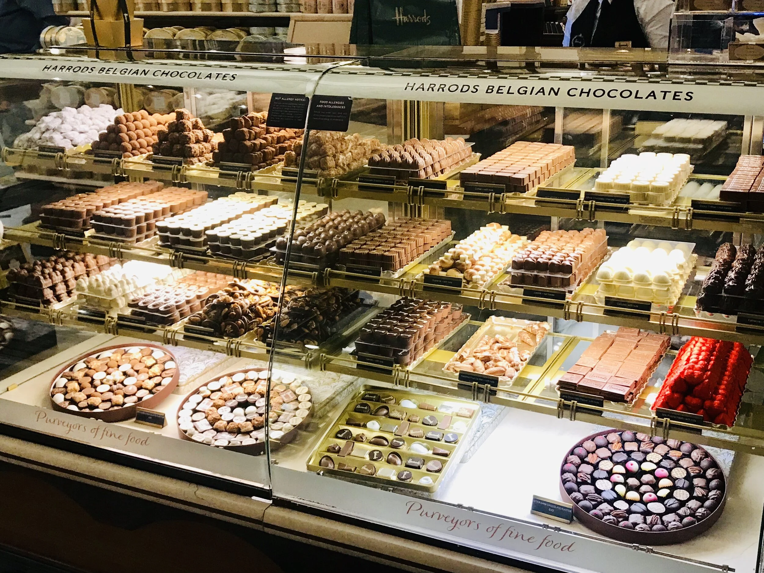 HARRODS FOOD HALL KNIGHTSBRIDGE, LONDON — Sir and M'lady Dine Out