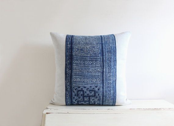 Indigo Hmong Tribal fabric from Esty shop Native Arts Treasures