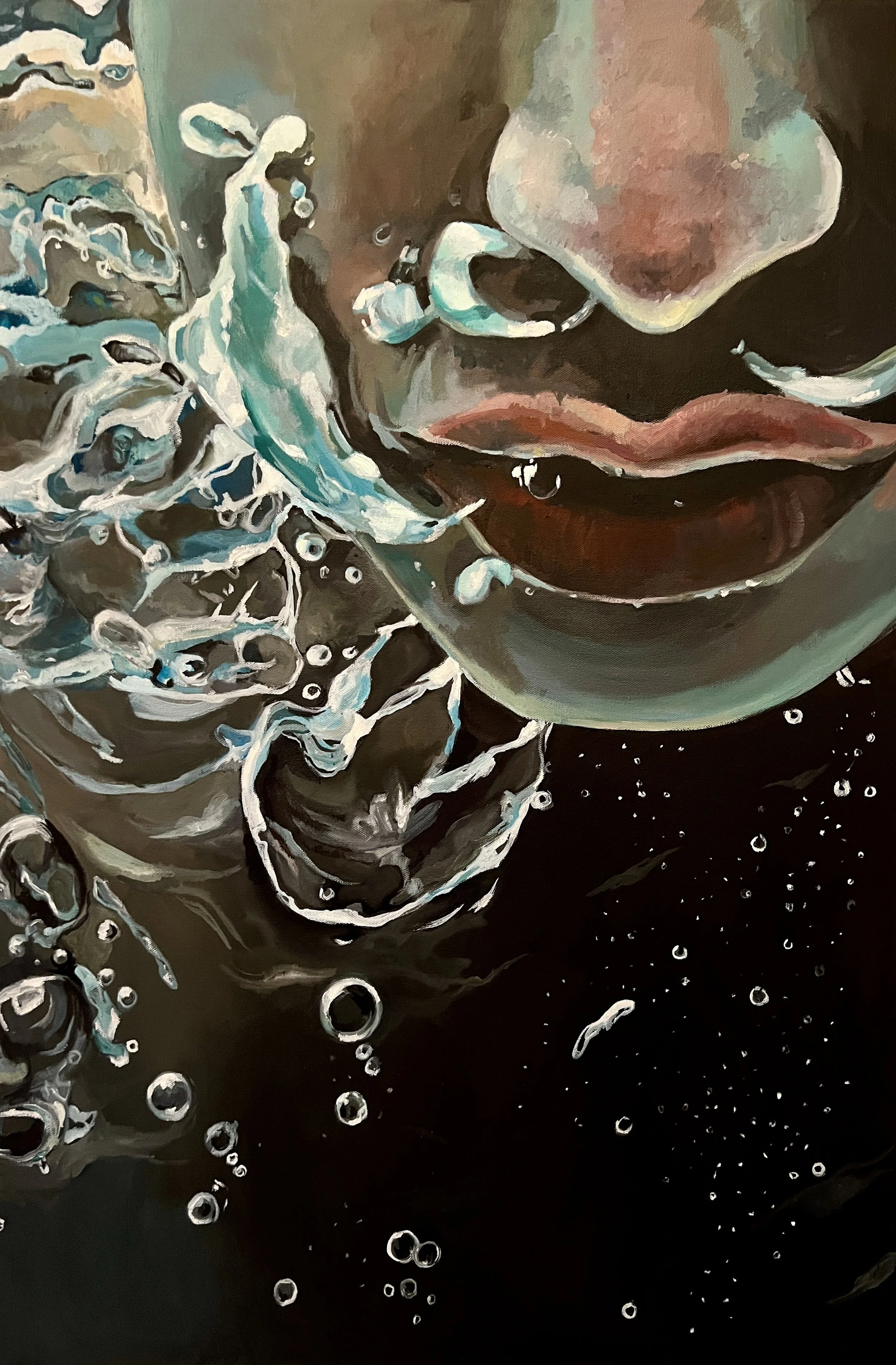  acrylic and oil on canvas, 24 x 36 in.  CONTACT FOR PRICING 