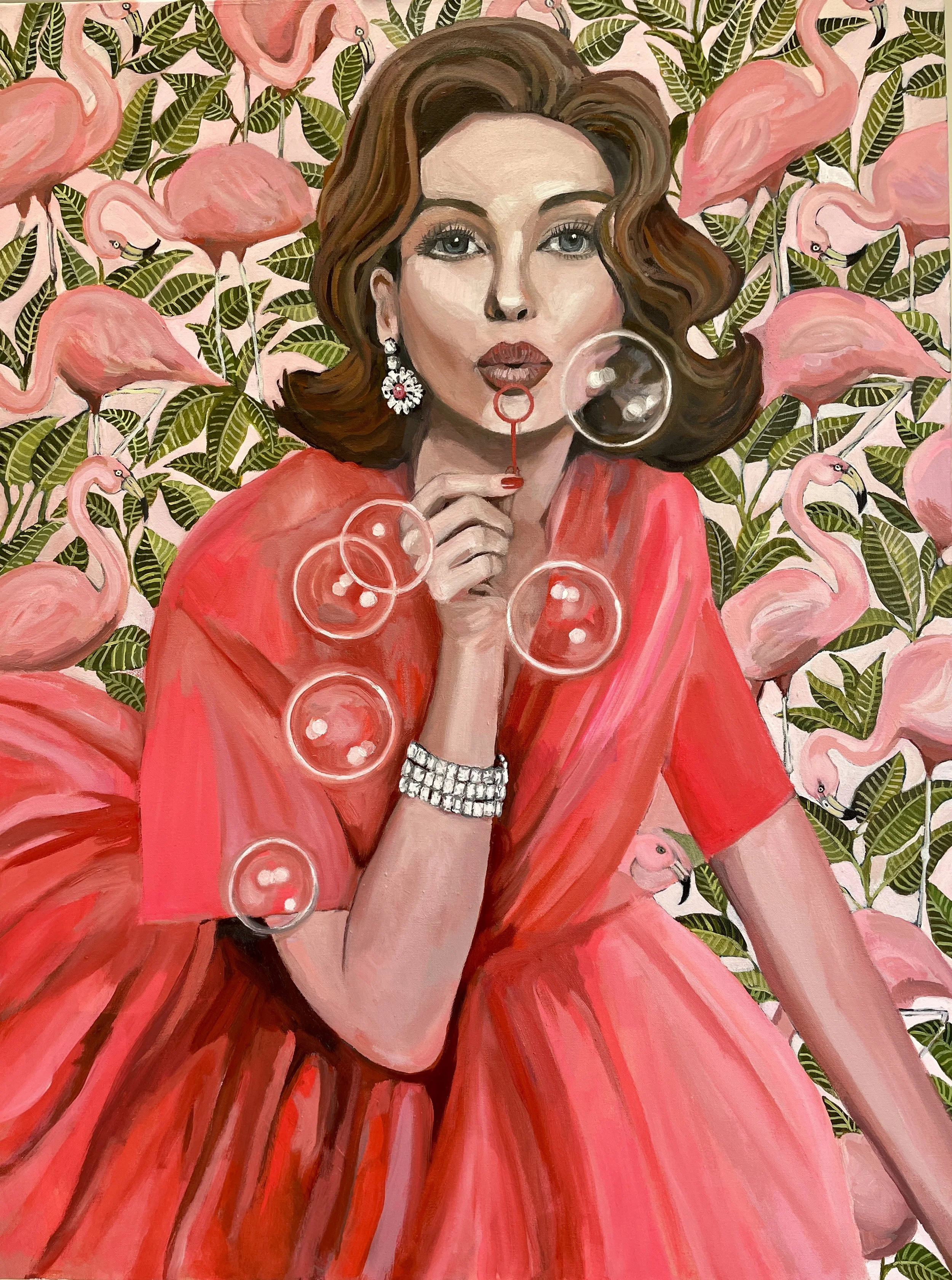  acrylic and oil on canvas, 30 x 40 in.  PRIVATE COLLECTION  