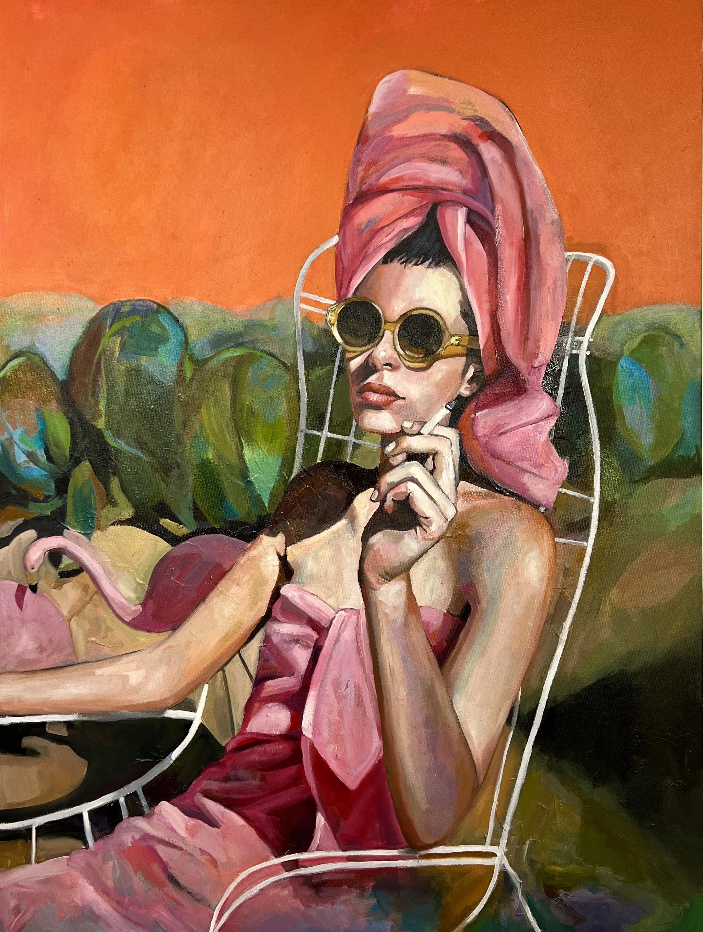   acrylic and oil on canvas, 36 × 48 in.   CONTACT  THE WHITE ROOM GALLERY  FOR INQUIRIES 