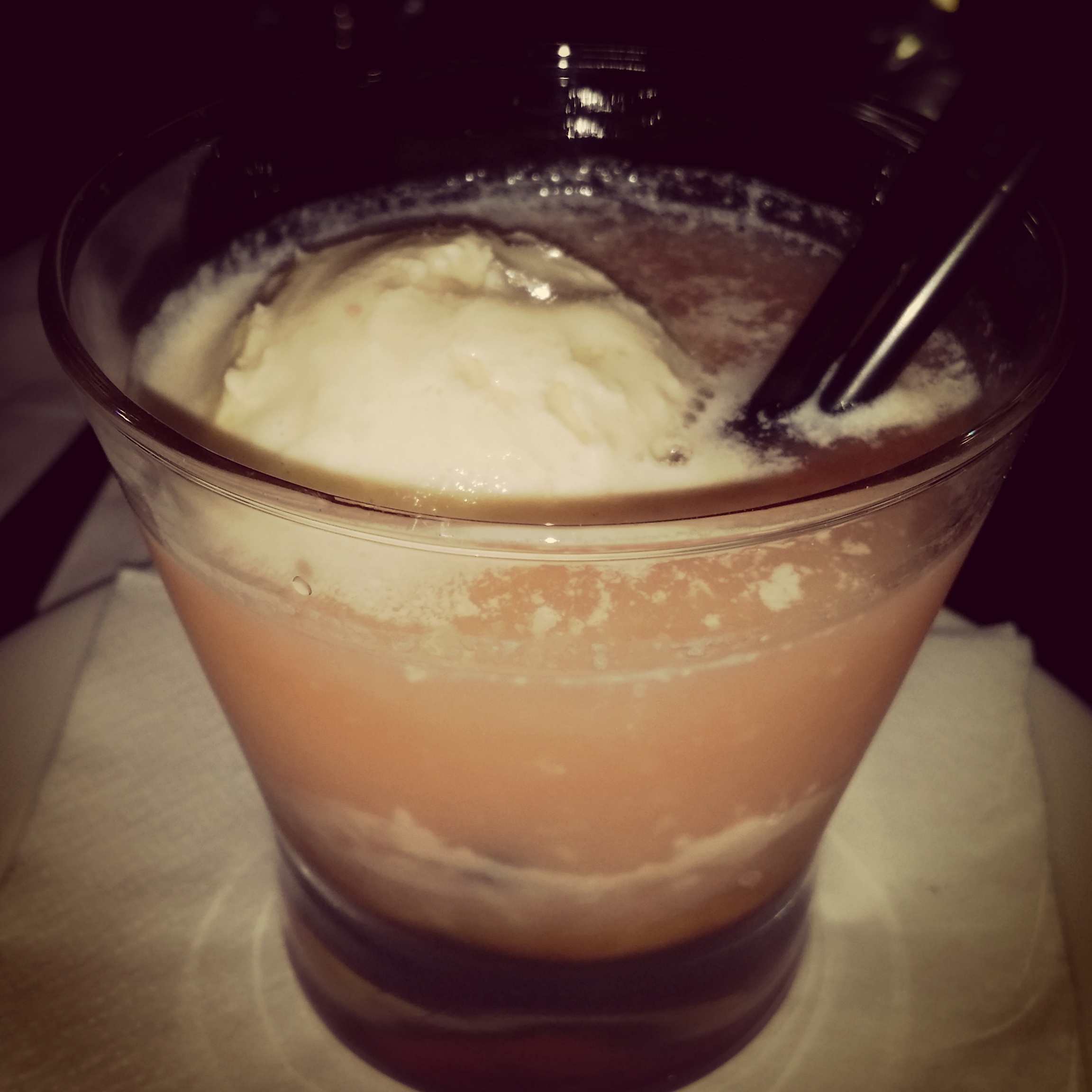 whiskey float