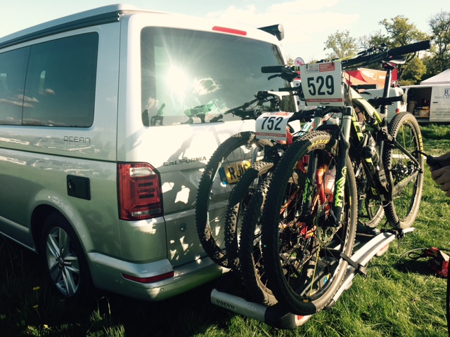 vw california bike rack