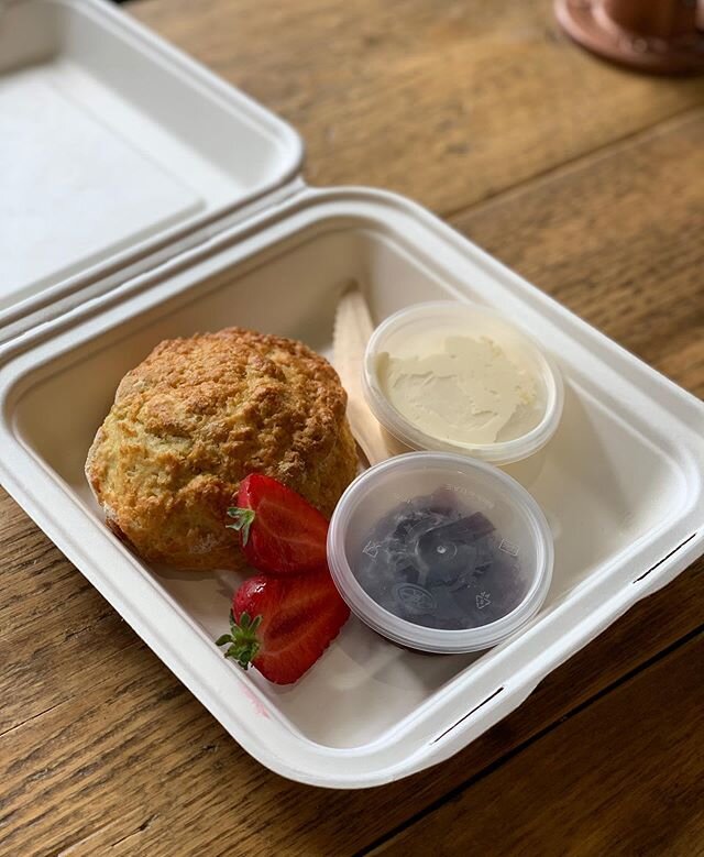 Lately we&rsquo;ve been trying to really support our smaller independent suppliers which means you may see a couple of changes in some of our products. This week we have been trialing scones from @kfhkbakes and boy they are deeeelicious 😍😍🍓