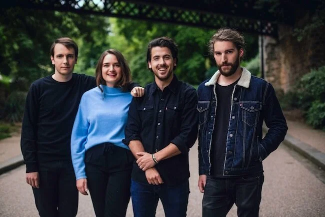 La direction d’Art & Cendres : Jean Husson, Rachel Collignon, Paul Luneau et Ronan Bacikova © Fanny Cortade