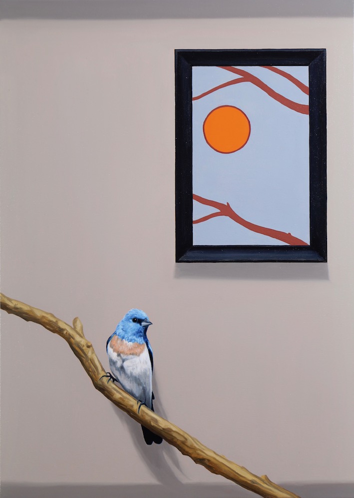 The Gallery Songbird, oil on canvas, 70x50cm, 2018