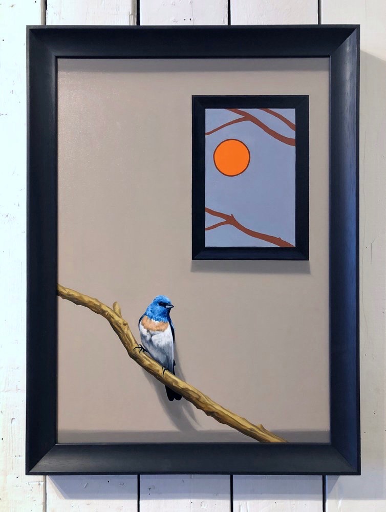 The Gallery Songbird framed