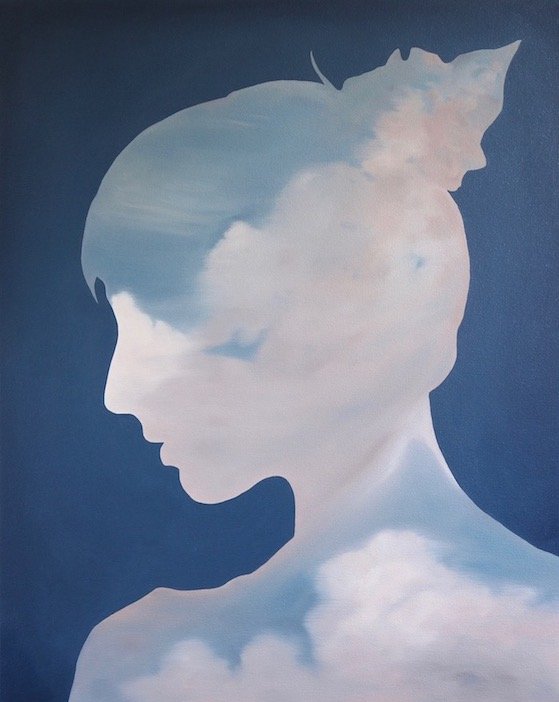   Within the Dream, oil on canvas, 77 x 61cm, 2021  