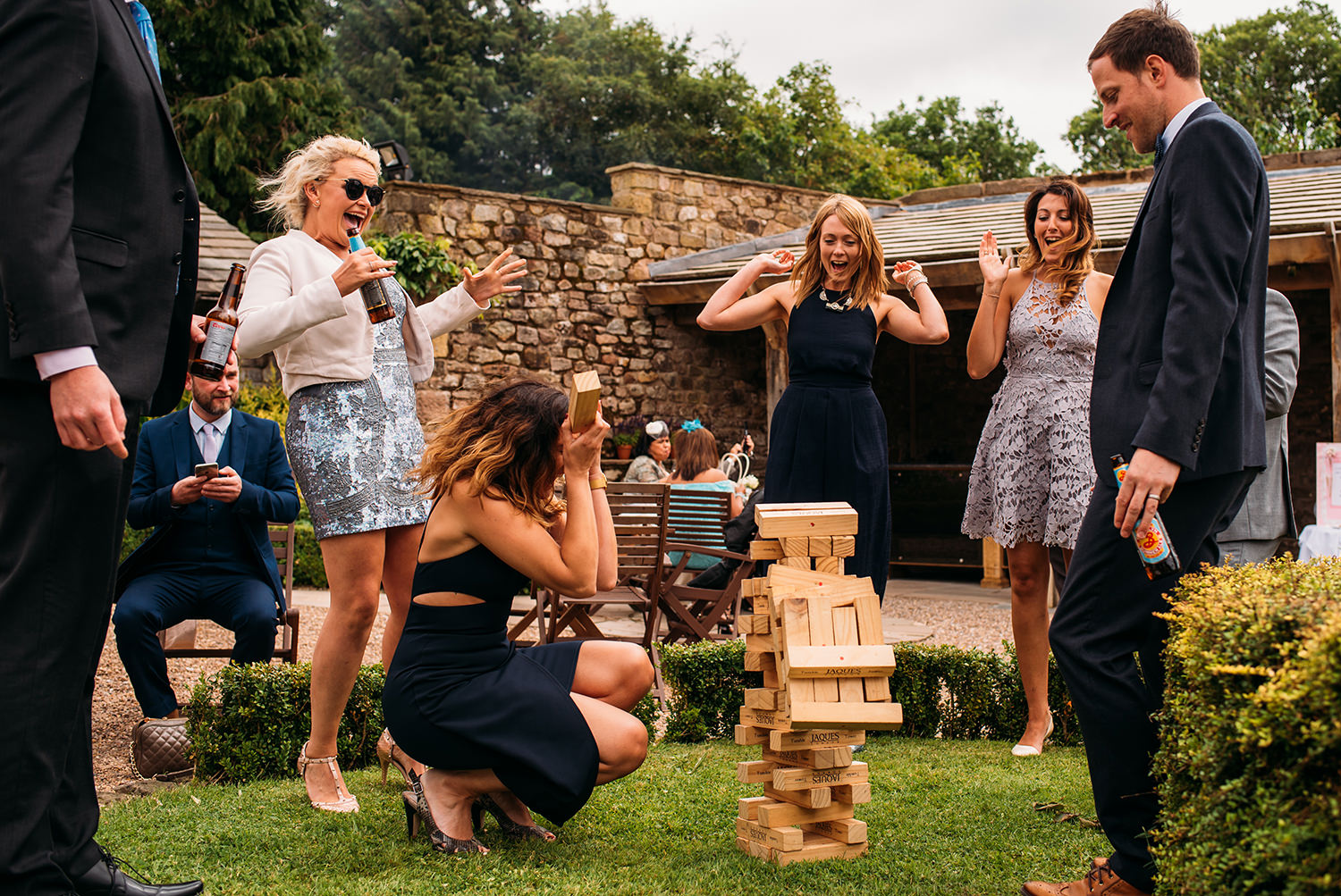  colour photo of jenga fail 