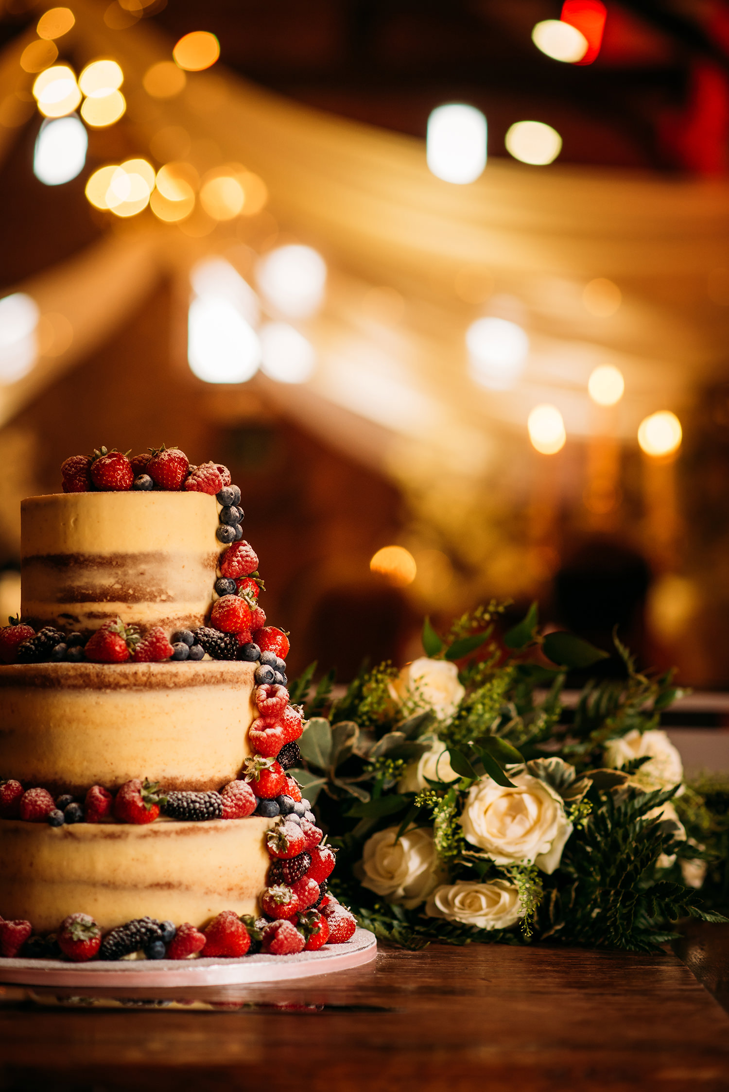 colour photo wedding cake