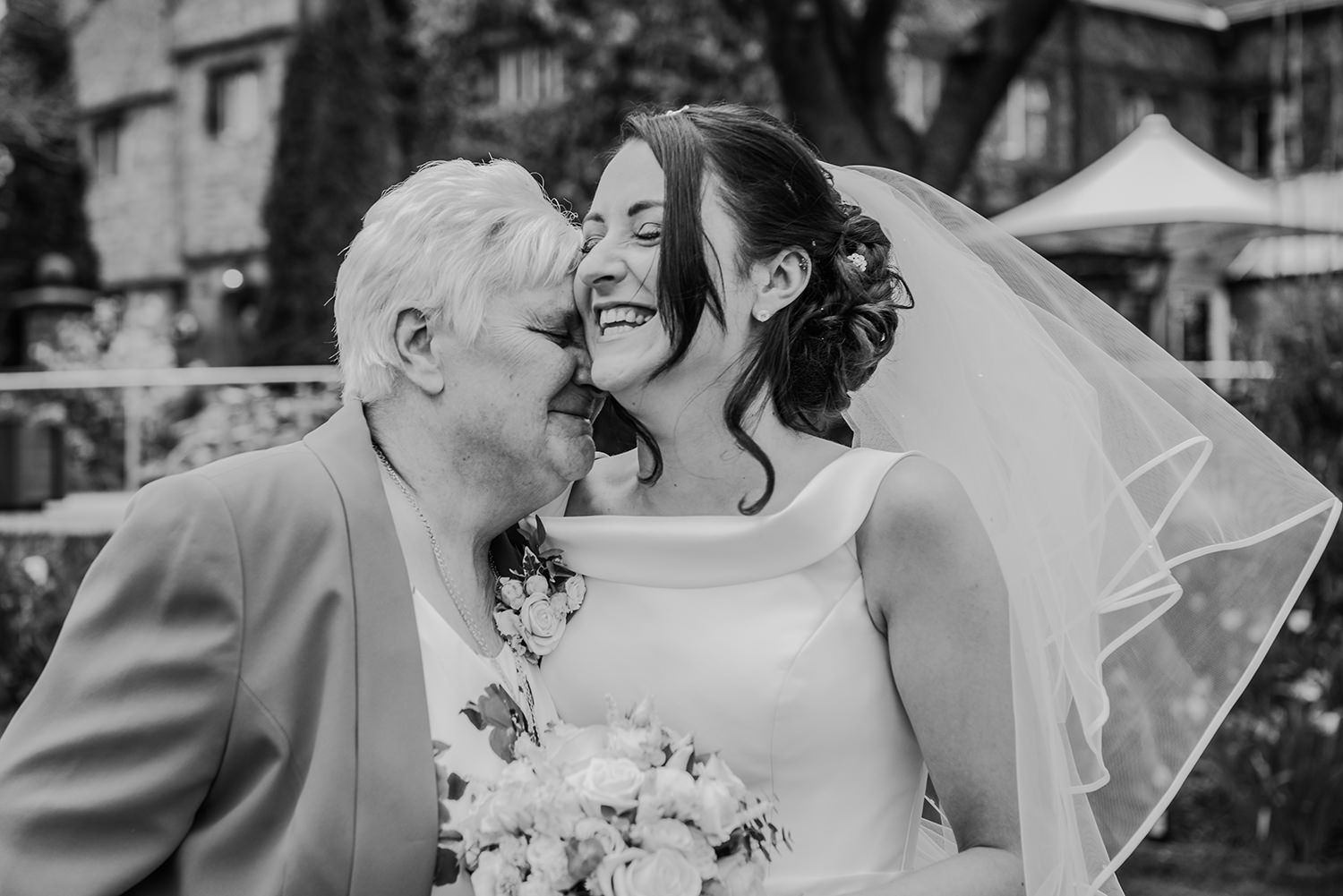 bride and her emotional gran