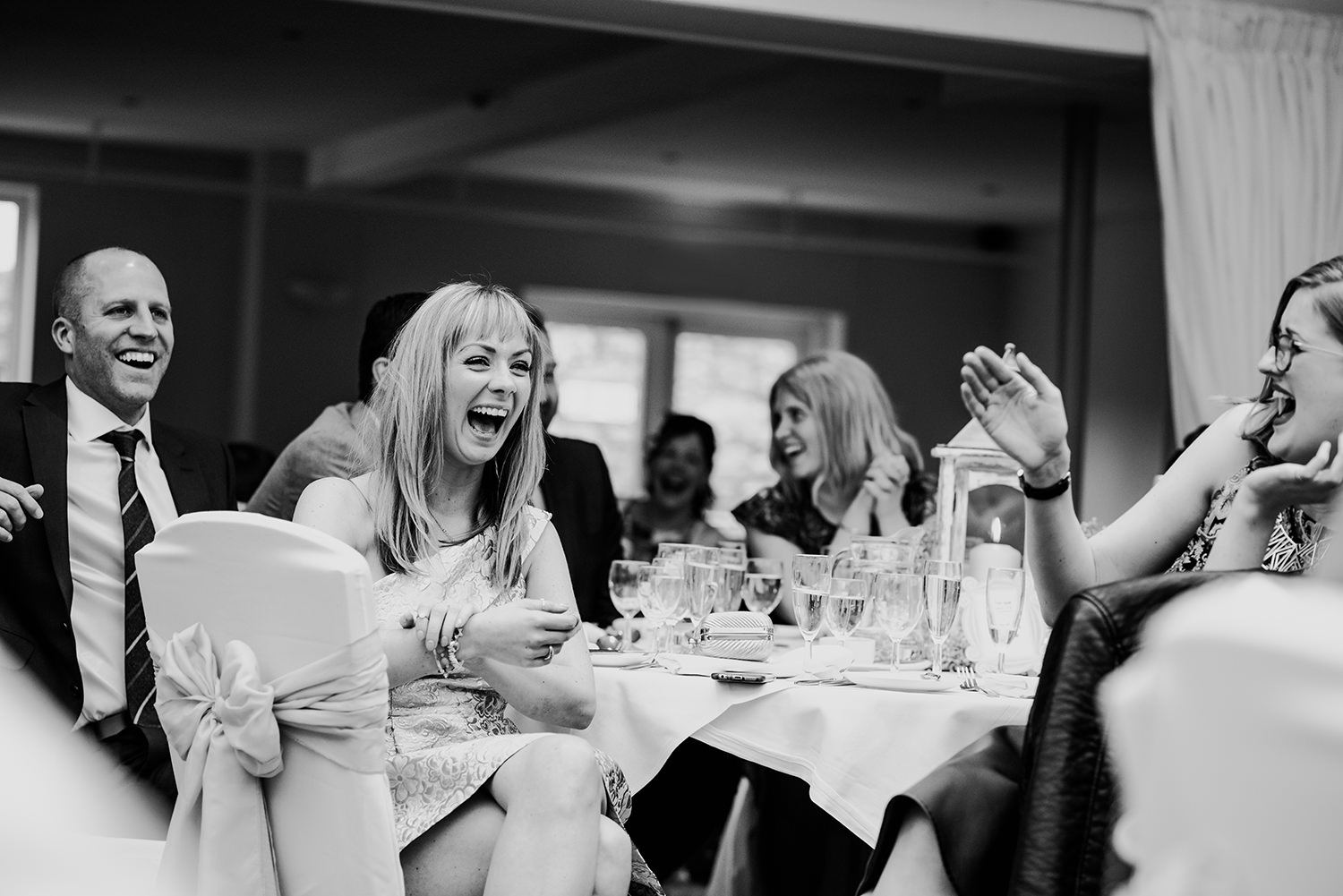 guests laughing