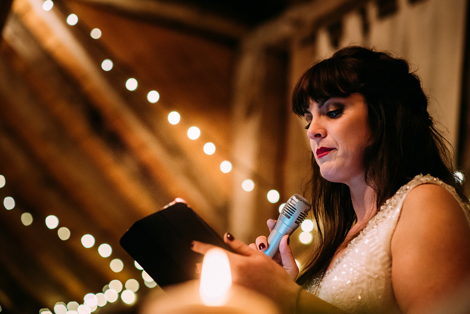emotional bride