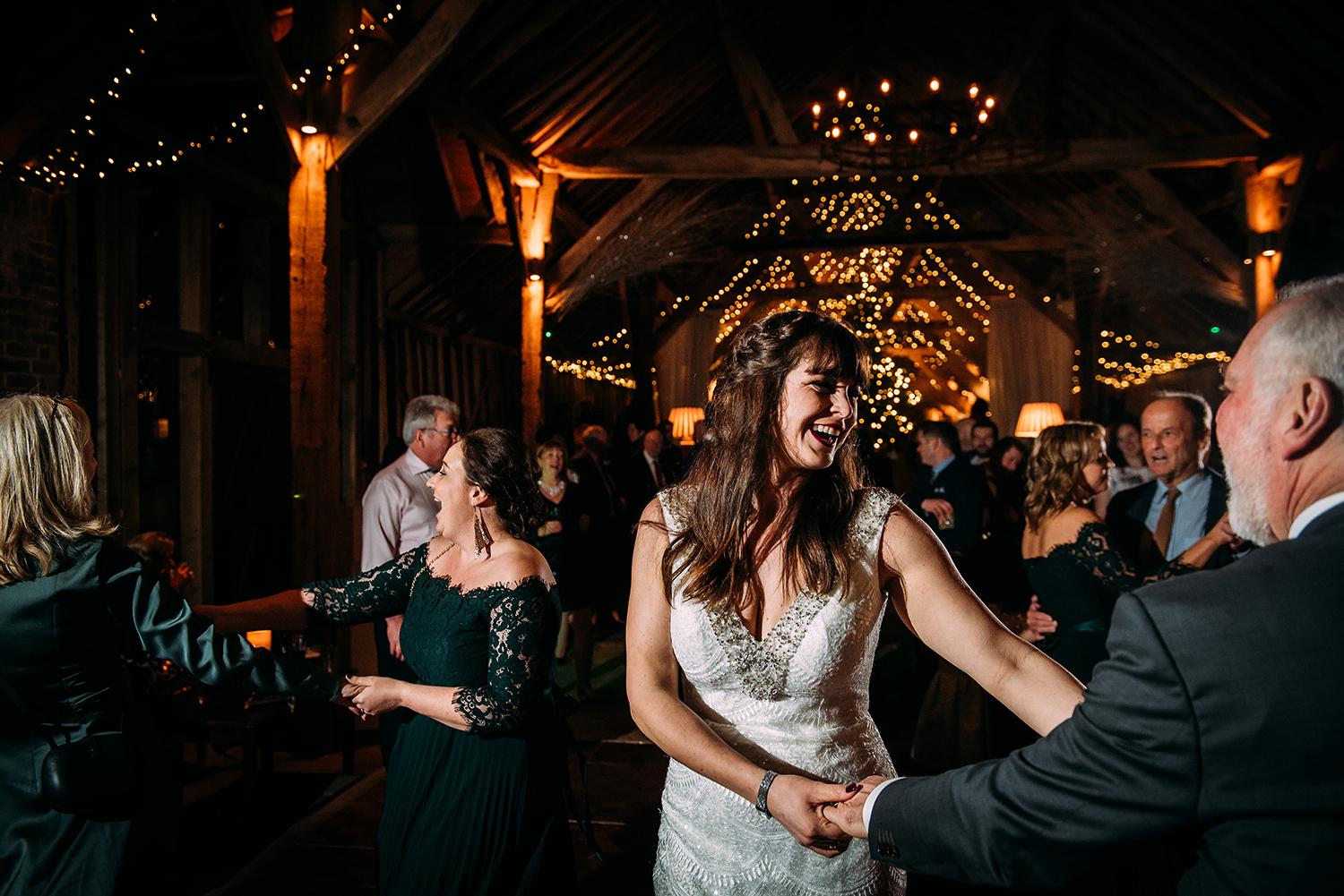 bride dancing with father