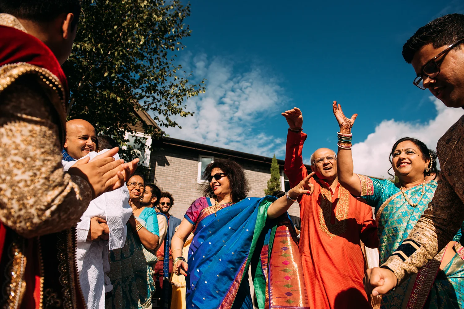 traditional Indian ceremony dancing