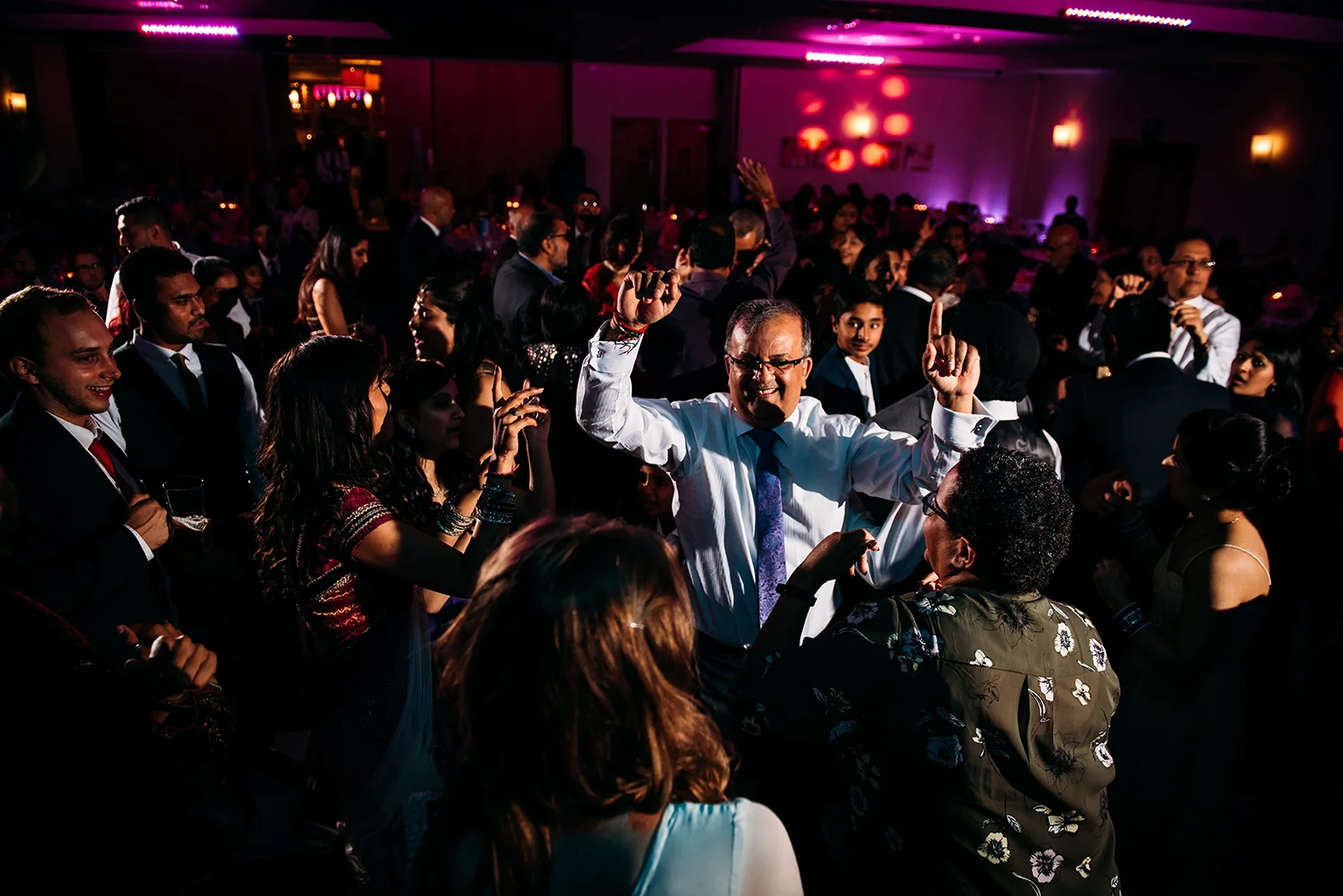 brides father dancing