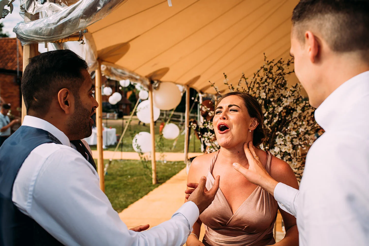 guests having fun