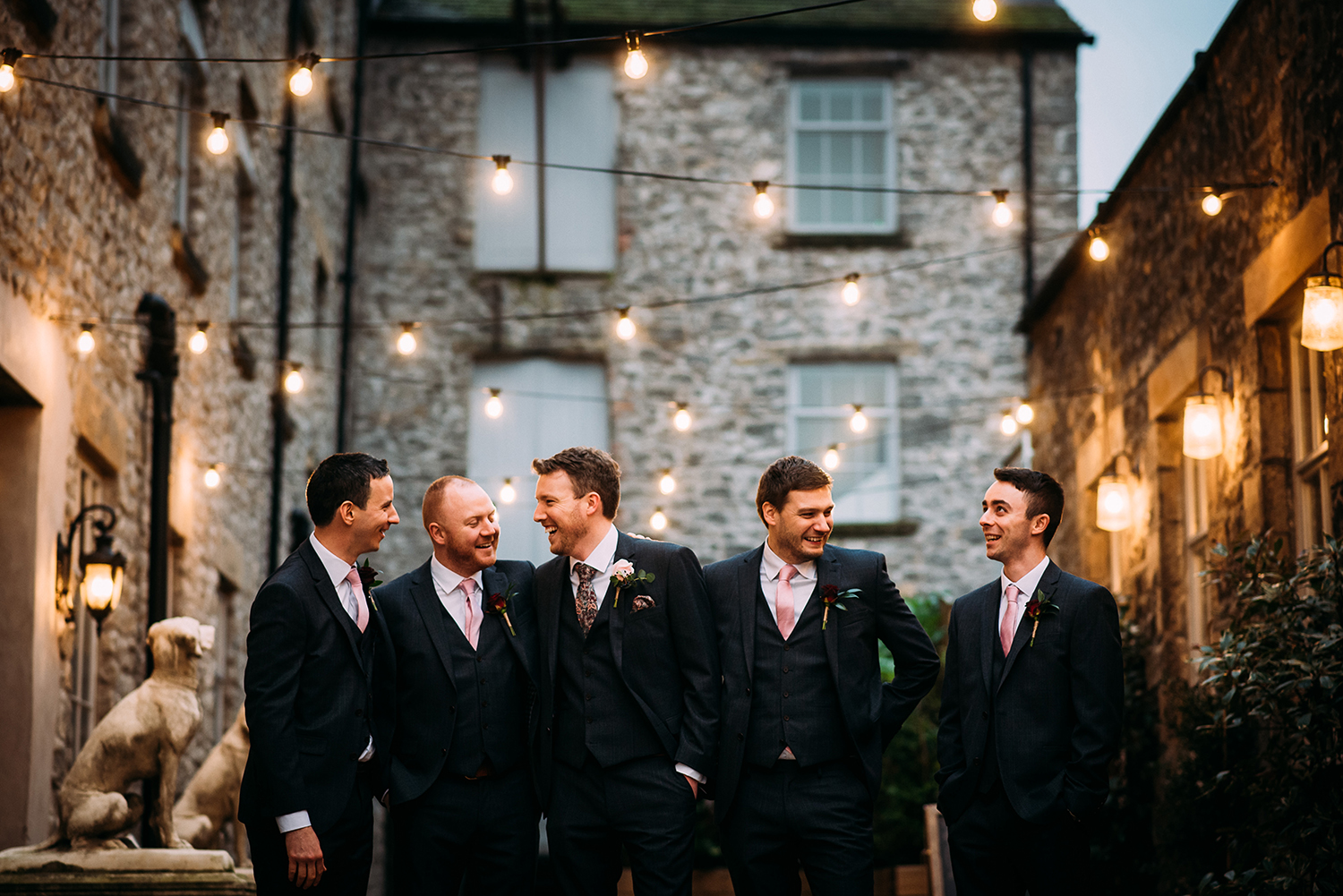 groomsmen group shot