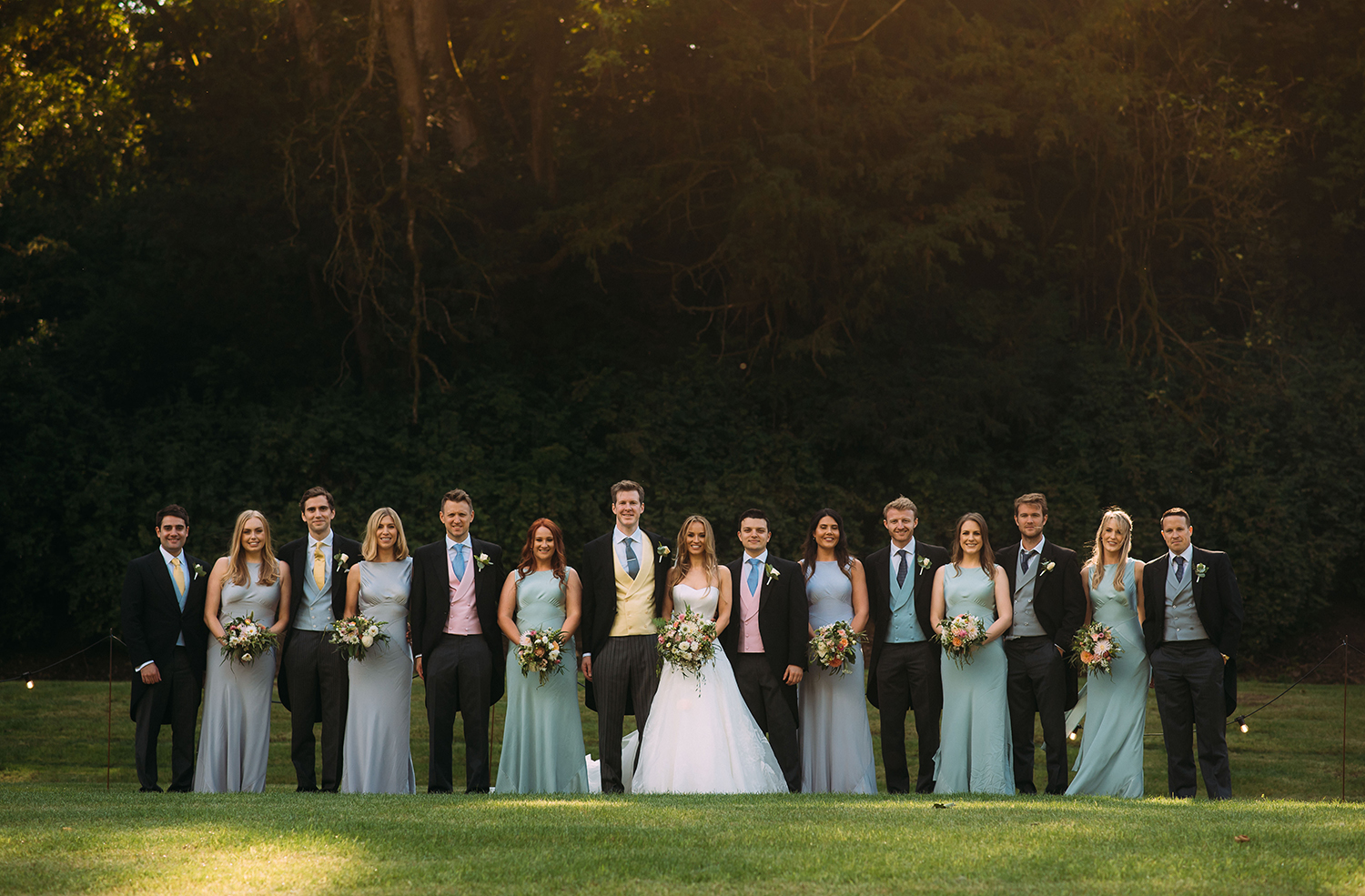  bridal party group shot 