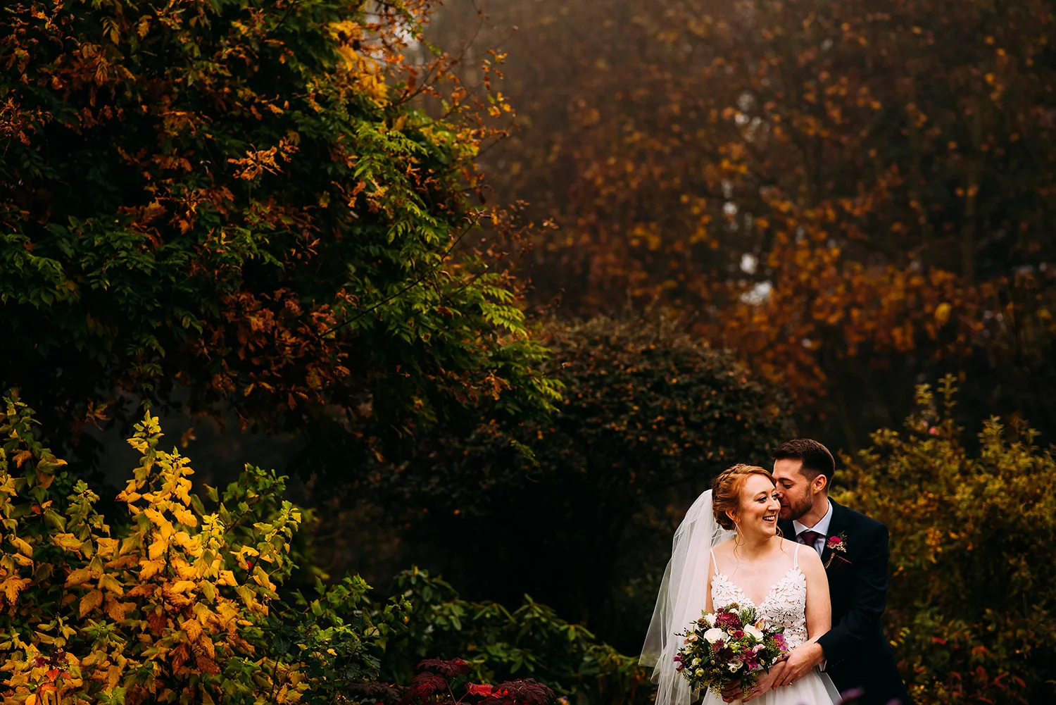 couple in the gardens
