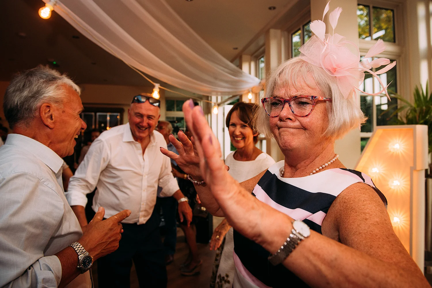 guests dancing