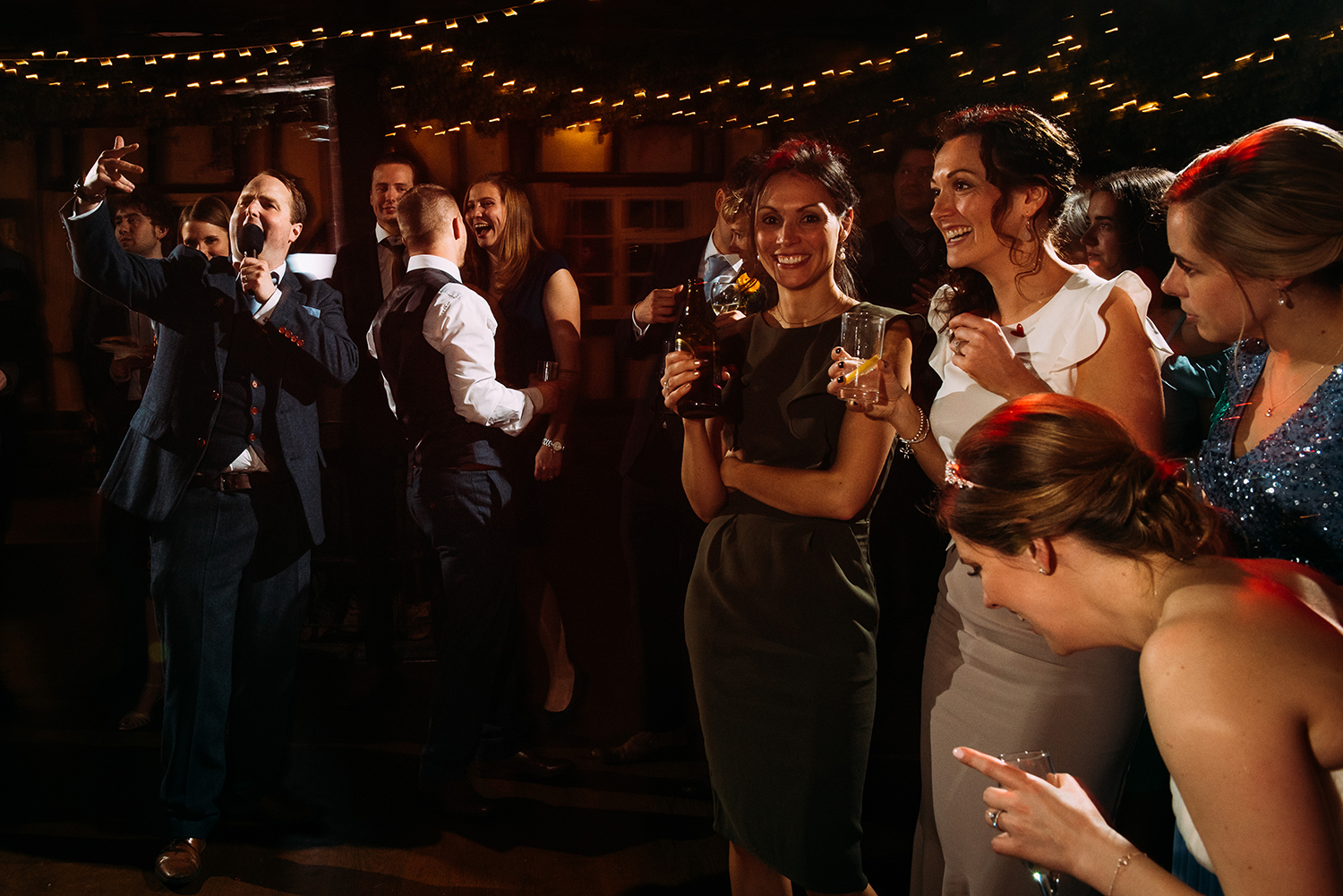 best man rapping for the guests