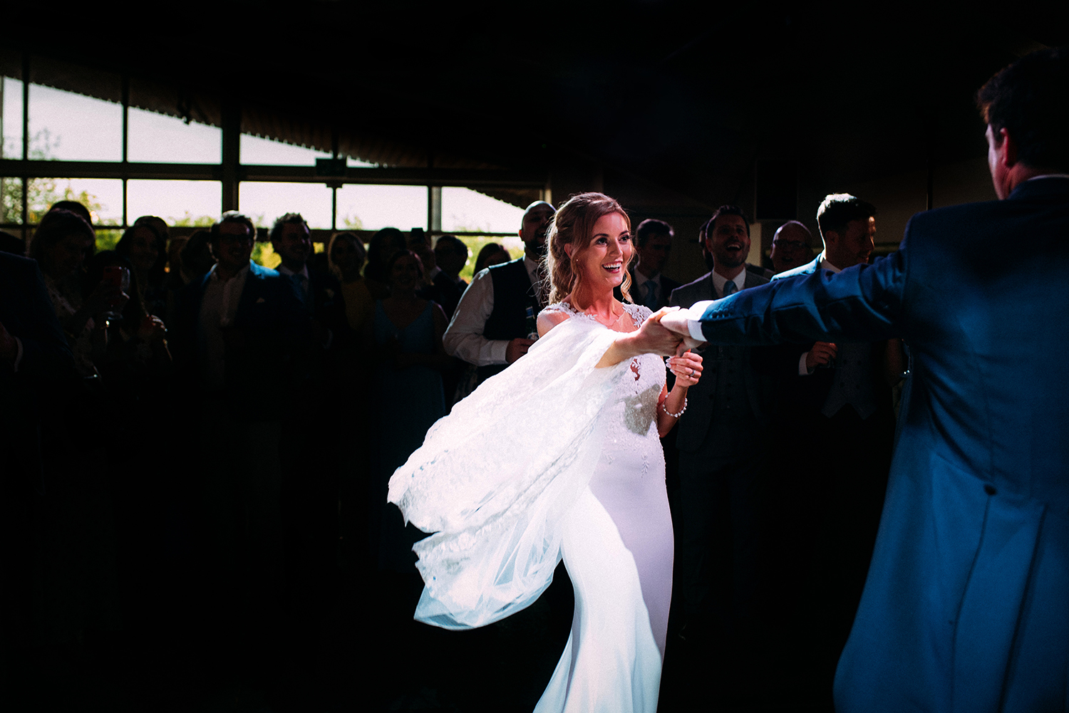 first dance at Bashall Barn
